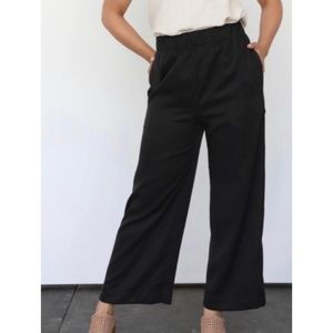 Only Child Cove Pant Black Tencel XSP